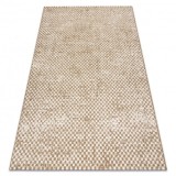 FLAT 48955265 Covor sisal Geometric - culoare bej natural paie, sfoara, 80x150 cm