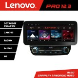 Navigatie dedicata Edonav Ford Fiesta 2020- Lenovo PRO 8+256 12.3 inch qled android 4G DSP gps internet Kit-fiesta-2020 CarStore Technology