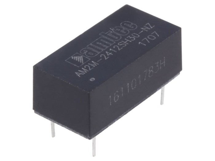 Convertor DC/DC 2W 24V la 12V