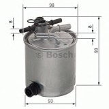 Filtru combustibil DACIA SANDERO (2008 - 2016) BOSCH F 026 402 072