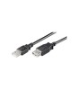 Cablu prelungitor USB 0.6m A tata la USB A mama cupru Goobay