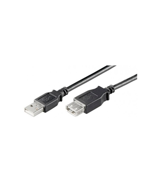 Cablu prelungitor USB 0.6m A tata la USB A mama cupru Goobay