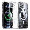 Husa sclipici iPhone 12 Pro Max Techsuit SparkleSkin MagSafe, transparenta