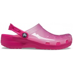 Saboti Crocs Classic Translucent Clog Roz - Candy Pink