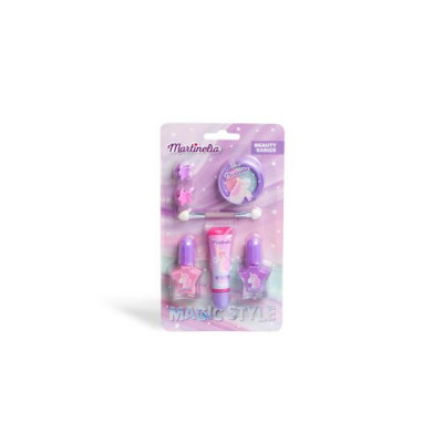 Set 7 accesorii cosmetice Little Unicorn Beauty Basics Martinelia foto