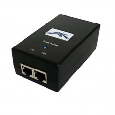 Accesoriu retea Ubiquiti POE-24-12W-G 24 Volt POE 0.5A Ethernet port LAN Negru foto