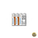 Baterie Philips Longlife AA / LR6 Set 4 bucati Phil-R6L4F/10