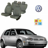 Cumpara ieftin Huse scaune dedicate VW GOLF 1998 - 2005 Premium piele si textil Gri, Auto