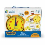 Joc - Invatam ceasul PlayLearn Toys, Learning Resources