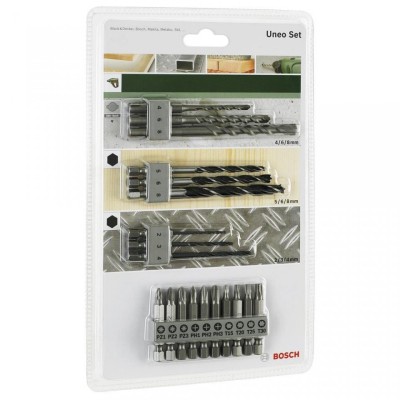 Bosch Set 19 burghie UNEO si capete insurubat foto