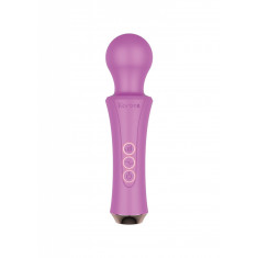 Vibrator The Personal Wand, 10 Moduri Vibratii, 3 Viteze, Silicon, USB, Roz, 18.5 cm