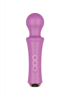 Vibrator The Personal Wand, 10 Moduri Vibratii, 3 Viteze, Silicon, USB, Roz, 18.5 cm foto