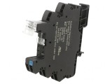Stativ pentru Șină DIN cu Cleme cu Arc 10A 250VAC