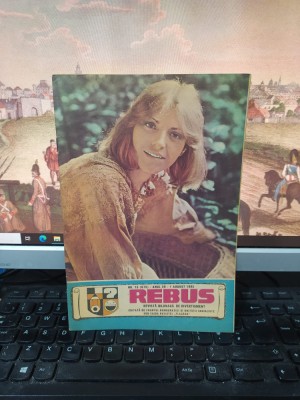 Rebus, revistă bilunară de divertisment, nr. 15 (675) anul 29, 1 aug. 1985 151 foto