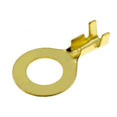 Papuc terminal inelar neizolat M8 0.8-2.5mm2 pe cablu crimpare 4CarMedia KON-M8