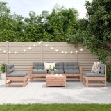 Gossi set mobilier de gradina cu perne, 6 piese, lemn masiv douglas
