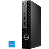 Sistem Desktop Dell OptiPlex 3000 MFF cu procesor Intel&reg; Core&trade; i5-12500T 2.0GHz Alder Lake, 16GB, 512GB SSD, Intel Integrated Graphics, Ubuntu Linux 2