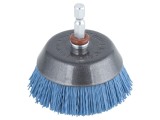 Cup Brush 65mm with 1/4 Hexagonal Mounting