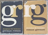 DICTIONAR DE BUZUNAR GERMAN - ROMAN, ROMAN - GERMAN VOL.1-2-ALEXANDRU ROMAN, MIHAIL ISBASESCU-250029