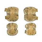 Set Cotiere si Genunchiere Model C 8Fields Multicam