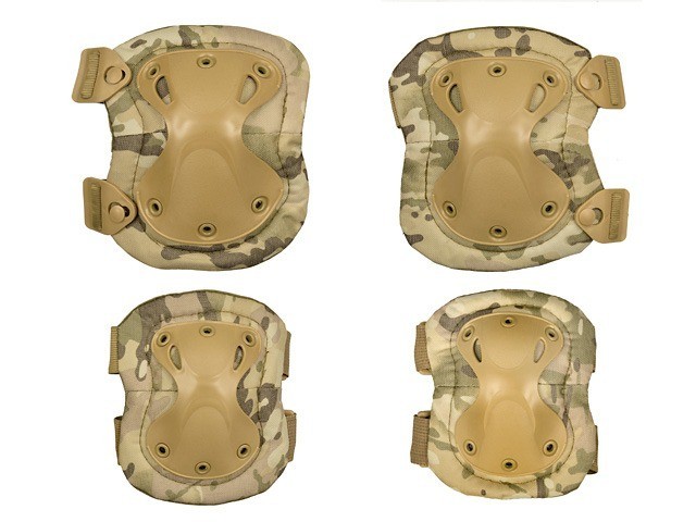 Set Cotiere si Genunchiere Model C 8Fields Multicam