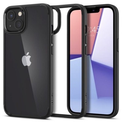 Husa pentru iPhone 13 - Spigen Ultra Hybrid - Matte Black foto