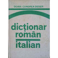 DICTIONAR ROMAN-ITALIAN-DOINA CONDREA DERER