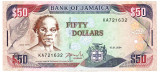 Jamaica 50 Dolari 2004 Seria 721632