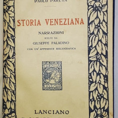STORIA VENEZIANA di PAOLO PARUTA , 1913
