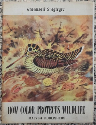 How color protects wildlife - Ghennadii Snegiryev// ilustratii V. Fedotov foto