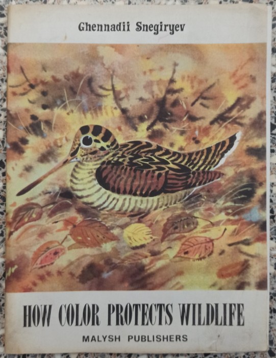 How color protects wildlife - Ghennadii Snegiryev// ilustratii V. Fedotov