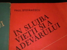 IN SLUJBA VIETII SI A ADEVARULUI-VOL1=307 PGA4-VOL2=399 PGA4-PAUL STEFANESCU- foto