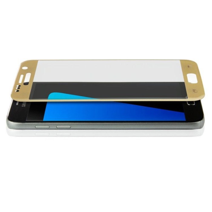 Folie sticla samsung galaxy s7 4d/5d auriu