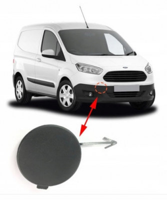 Capac cui carlig remorcare Ford Transit/Tourneo Courier, 05.2014-, fata foto