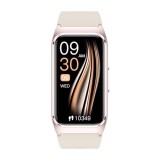 Cumpara ieftin Smartwatch iSEN TK75 Alb, Silicon, 1.47 HD, Ritm Cardiac, Oxigen in Sange, Tensiune, Glicemie, Acid Uric, Lipide, Urmarire Somn, Moduri Sport, Apel Bl