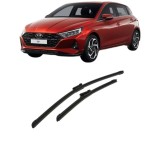 Cumpara ieftin Set Stergatoare auto, Bosch, HYUNDAI i20 III (BC3, BI3) din 2020-2024, pentru parbriz auto, 2 bucati, Bosch Aerotwin, din cauciuc siliconat rezistent,
