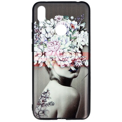 Toc TPU+PC UV Print 3D Huawei Y7 Prime 2019 / Y7 2019 Lady foto