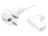 Cablu Alimentare 3x1mm2 Ștecăr Unghi - IEC C13 90&deg;