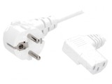 Cablu Alimentare 3x1mm2 Ștecăr Unghi - IEC C13 90&deg;
