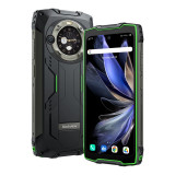 Cumpara ieftin Telefon mobil Blackview BV9300 Pro Verde, 4G, Dual Screen 6.7 +1.32 FHD+ 120Hz, 24GB RAM (12GB + 12GB extensibili), 256GB, Android 13, Helio G99, NFC,
