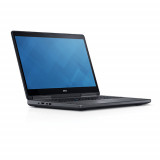 Laptop Dell Precision 7710, Intel Core i7 6920HQ 2.9 GHz, Placa Video nVidia Quadro M5000M 8 GB GDDR5, Wi-Fi, Bluetooth, Webcam, Display 17.3&quot; 1920 by