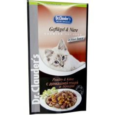 Hrana umeda pentru pisici cu pasare si rinichi, Dr. Clauder&#039;s Cat, 100 g