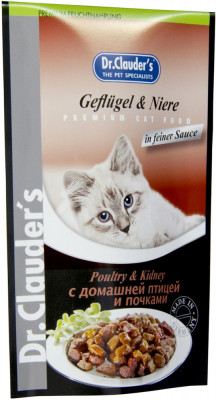 Hrana umeda pentru pisici cu pasare si rinichi, Dr. Clauder&amp;#039;s Cat, 100 g foto
