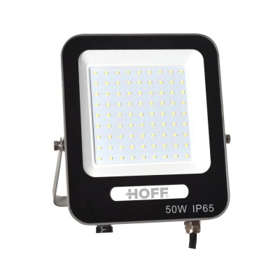Proiector LED Hoff FLD, 50W, 5000lm, lumina rece 6500K, IP65 foto