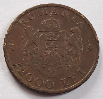 Romania, 2000 Lei 1946 Regele Mihai foto