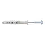 Diblu universal din nylon, Friulsider FM-X5, 10 x 115 mm, cu surub 7 x 120 mm, hexagonal, amprenta Torx
