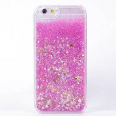 Husa Silicon + Plastic Samsung Galaxy S7 g930 Glitter Pink foto