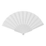 Evantai Plastic Alb Fabricat Manual &ndash; Accesoriu de Vară, CMCLASS