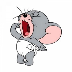 Sticker Rezervor , zJerry Feed Me, , Autocolant Amuzant pentru Clapeta Rezervorului