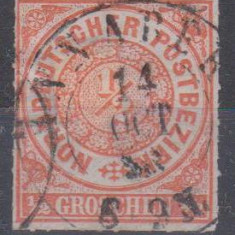 Germania - nord postbezirk, 1869, stampilat (G1)